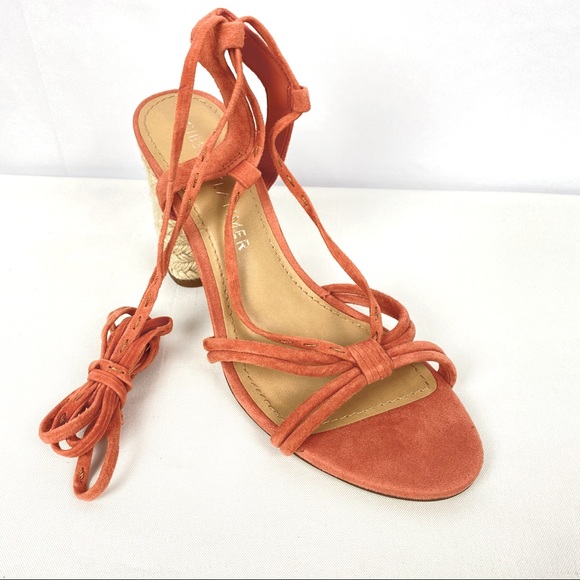 🆕 GIBSON & LATIMER Tasha Suede Block Heel Sandals - Picture 4 of 8